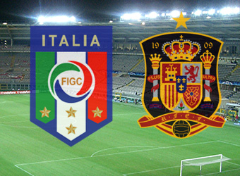 Italy v Spain game of the international week