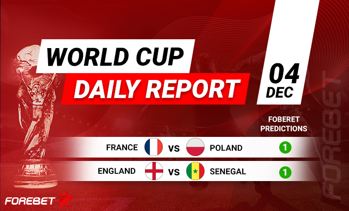 World Cup Round-Up (Day 15) – France and England Cruise Into Quarter-Finals