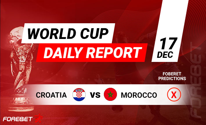 World Cup Round-Up (Third-Place Play-Off) – Croatia Claim Third Place as Morocco Bow Out