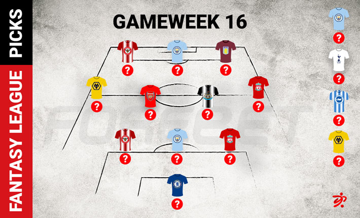 Fantasy Premier League Gameweek 16 – Best Players, Fixtures and More