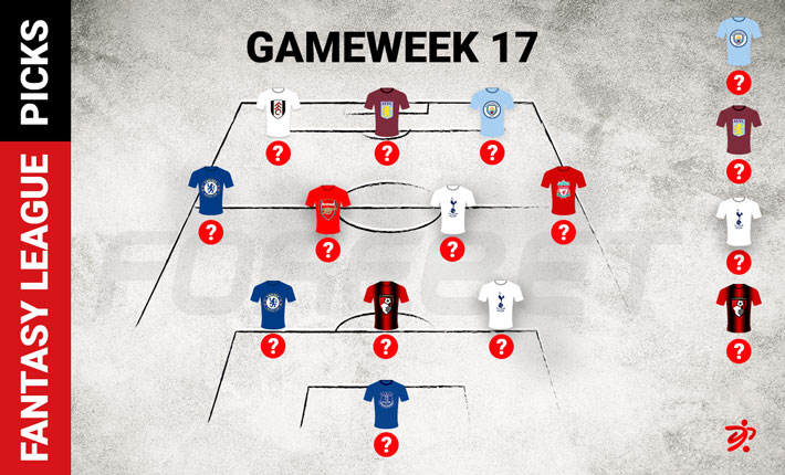 Fantasy Premier League Gameweek 17 – Best Players, Fixtures and More