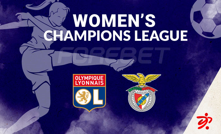 Lyon (W) aiming for another semi-final at the expense of SL Benfica (W)
