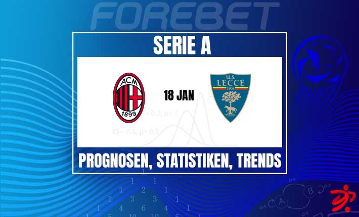 Milan peilt den nächsten souveränen Sieg gegen Lecce an