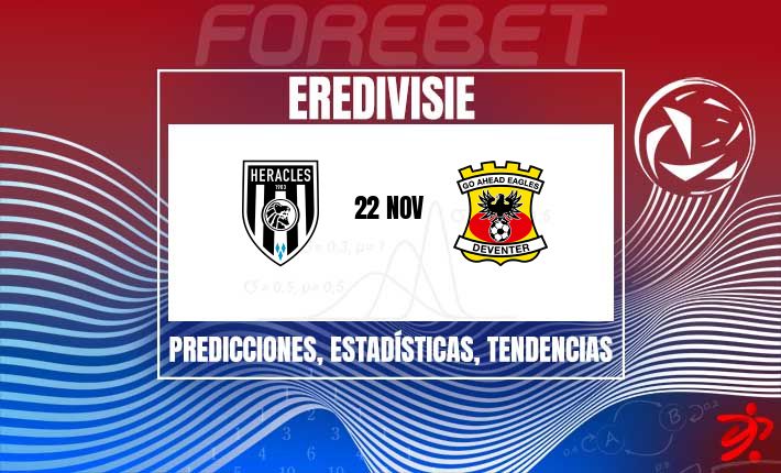 El Go Ahead Eagles busca un golpe de autoridad en casa del Heracles