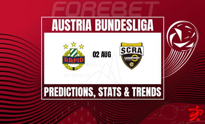 Rapid Wien Set for Strong Start Against Struggling SCR Altach in Bundesliga Opener