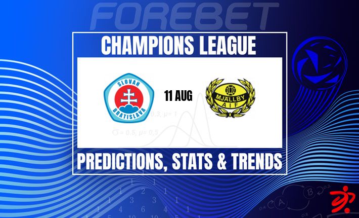 Slovan Bratislava Seek Control Against Mjällby in Third Qualifying Round Second Leg