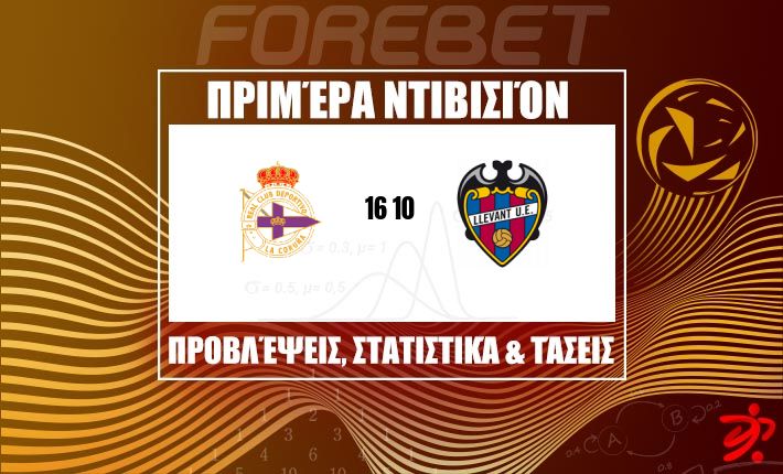 Η Deportivo La Coruña ψάχνει επιστροφή στις νίκες στο Riazor απέναντι στη Levante