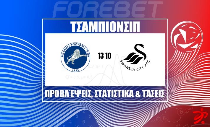 Η Swansea City θέλει να «κλειδώσει» την κορυφή σε δύσκολη δοκιμασία στο The Den