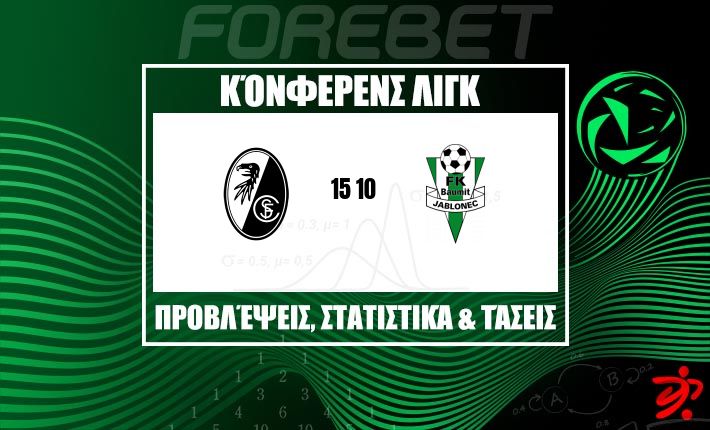 Η επιθετική ισχύς της Freiburg απέναντι στην ανθεκτική FK Jablonec στη μάχη του Conference League