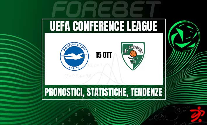 Brighton pronta a fare la partita mentre il Kauno Žalgiris sogna il colpo grosso