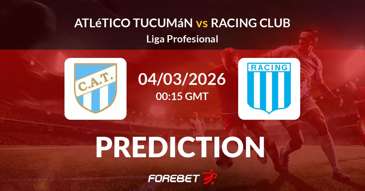 Atlético Tucumán vs Racing Club Prediction, Stats, H2H - 04 Mar 2026