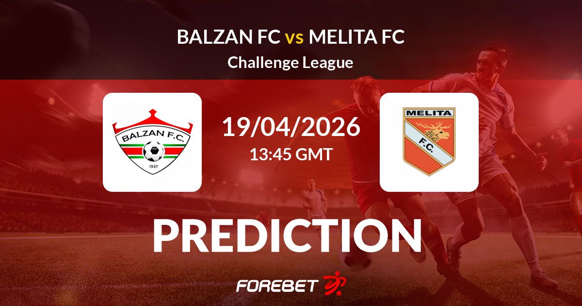 Balzan FC vs Melita FC Prediction, Stats, H2H - 19 Apr 2026
