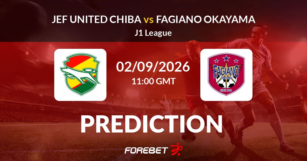 JEF United Chiba vs Fagiano Okayama Prediction, Results, Stats