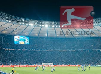 A fierce battle for the European football spots in the German Bundesliga