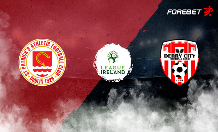 St Patrick’s Athletic set for straightforward win over Derry City