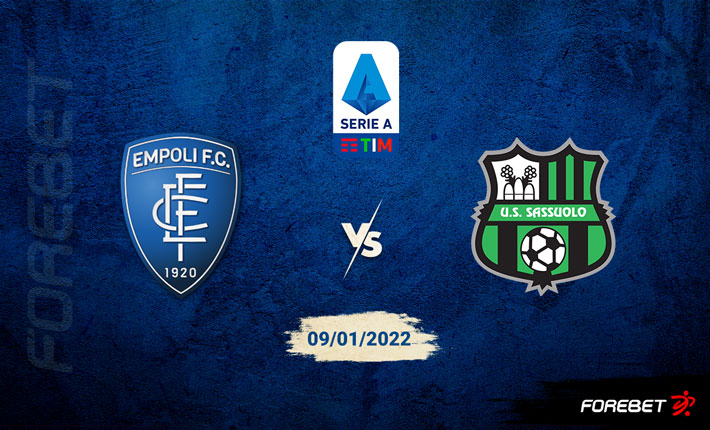 Empoli and Sassuolo set for an entertaining draw