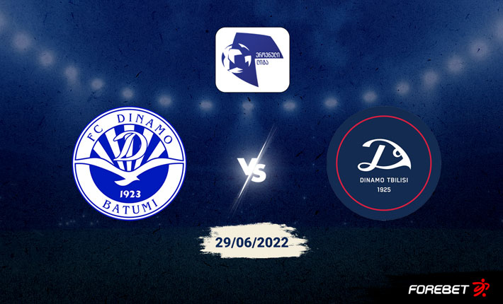 Dinamo Batumi and Dinamo Tbilisi to clash in top of the table match in Erovnuli Liga