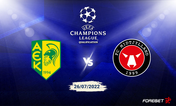 AEK Larnaca and FC Midtjylland braced for cagey UCL qualifying decider