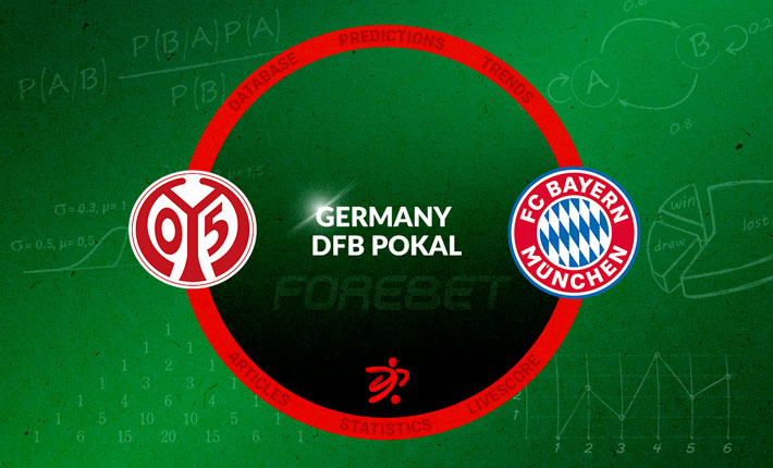 Bayern Munich seeking end to three-game winless streak against Mainz in DFB Pokal 
