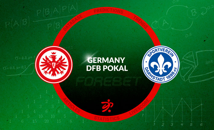 Eintracht Frankfurt set to beat Darmstadt