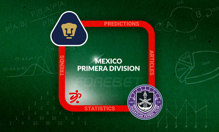 Pumas and Mazatlan Likely to Draw on Matchday Two in Liga MX