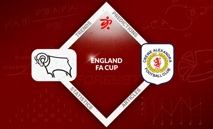 Derby County and Crewe Alexandra face off once again in the FA Cup
