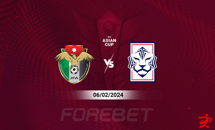Jordan and South Korea competing for an Asian Cup final spot