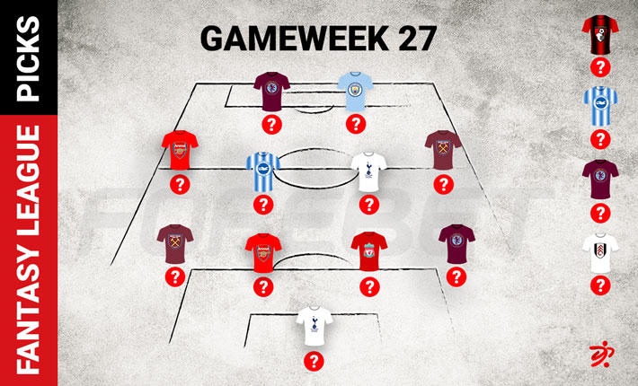 Fantasy Premier League Gameweek 27 – Best Players, Fixtures and More