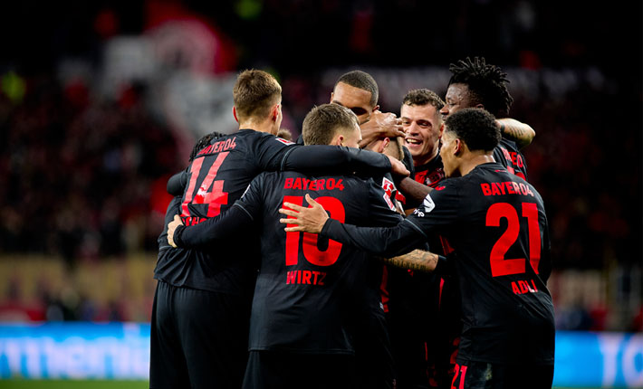 Bayer Leverkusen continue to score and win without leading goal scorer Boniface