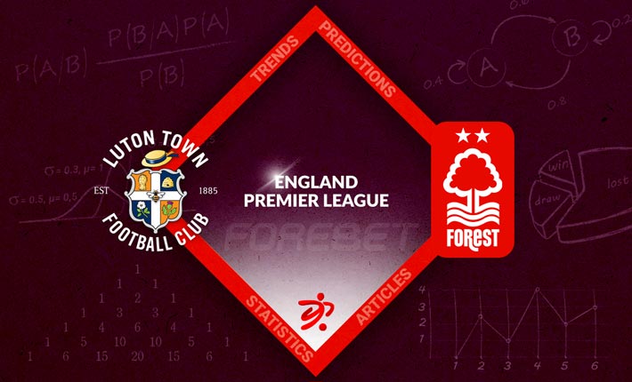 Luton Town and Nottingham Forest to meet in PL relegation six-pointer