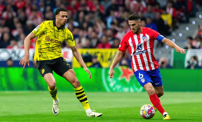 Atletico Madrid aiming to progress in UCL against Borussia Dortmund
