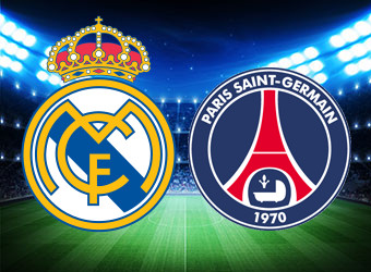 Real Madrid and PSG to finish all square