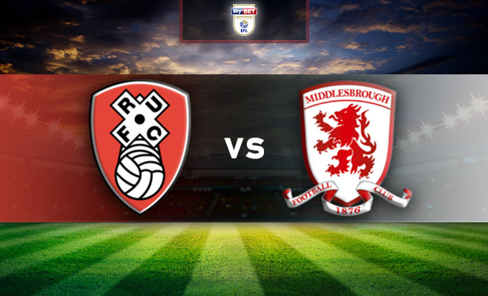 Middlesbrough to record win at Rotherham United