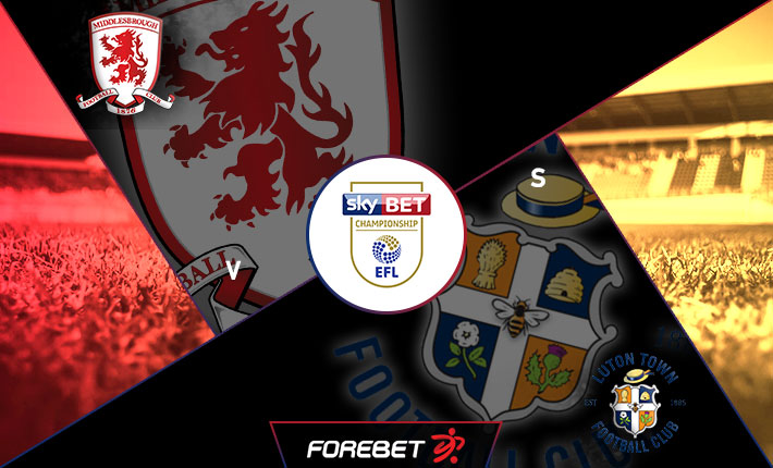 Middlesbrough and Luton to share the points