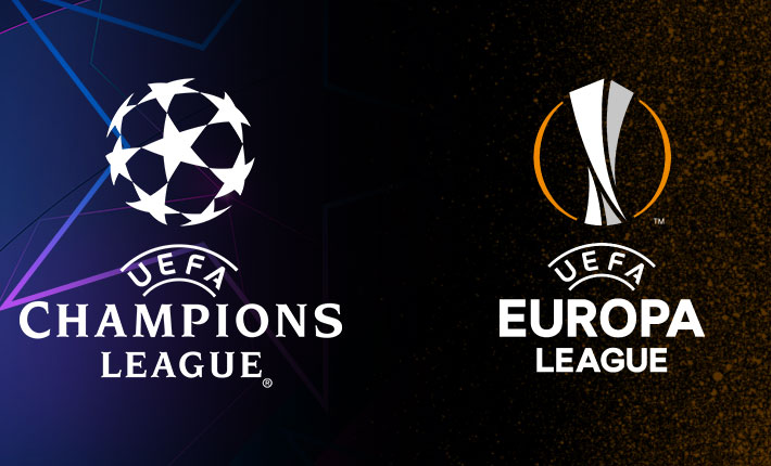 Champions League and Europa League