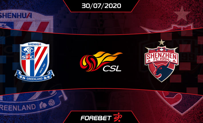 Shanghai Shenhua to pick up first win of the season against Shenzhen