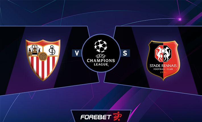 Sevilla to claim UCL win against Rennes