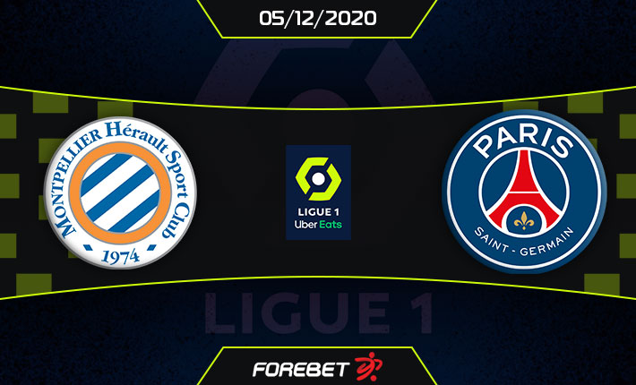 Montpellier and PSG clash to produce goals