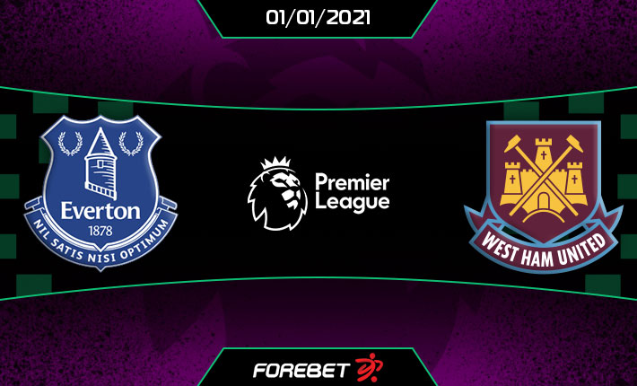 Everton aiming for five straight wins against West Ham