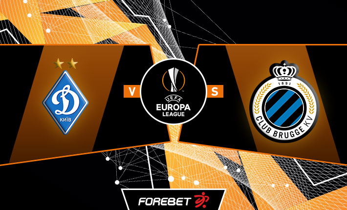 Dynamo Kiev looking for first-leg advantage over Club Brugge