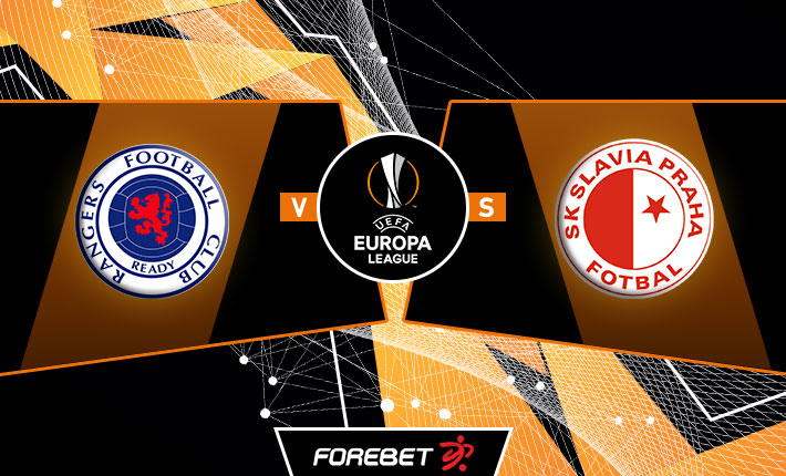 Rangers take narrow lead against Slavia Prague into Europa League last 16 second leg